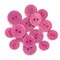 Buttons Galore and More Glitter Craft & Sewing Buttons in Assorted Colors - 45 Buttons